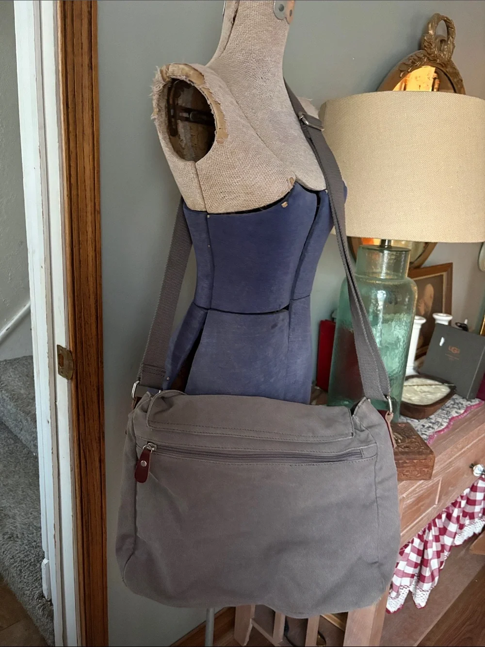 OXA Canvas over the shoulder bag